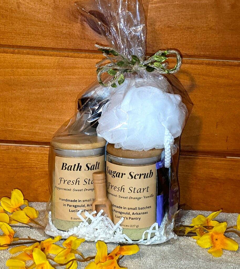 Fresh Start scent spa gift set